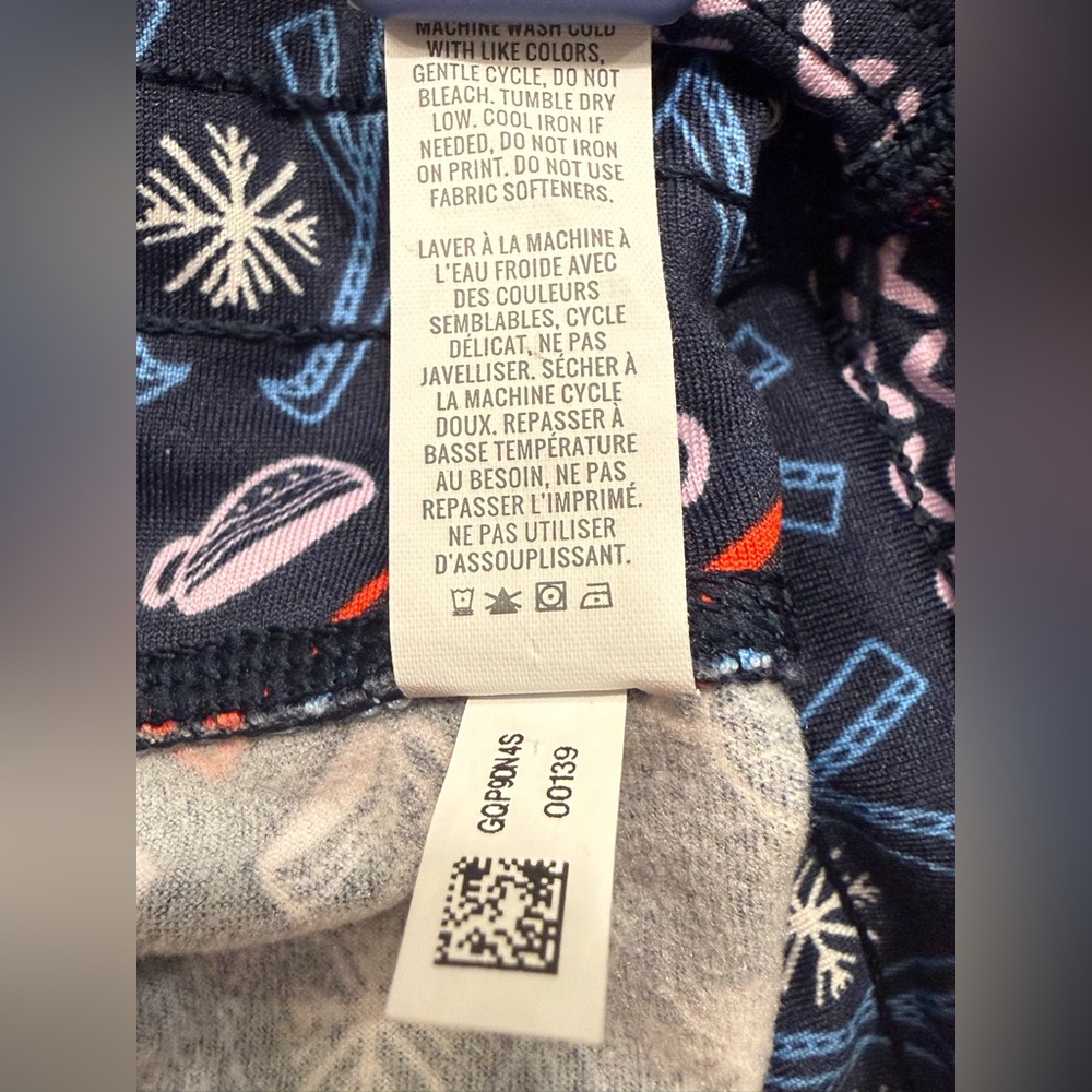 Aerie Chill Play Move High Waisted Fair Isle Winter Jogger Leggings Size XXL - Picture 7 of 7